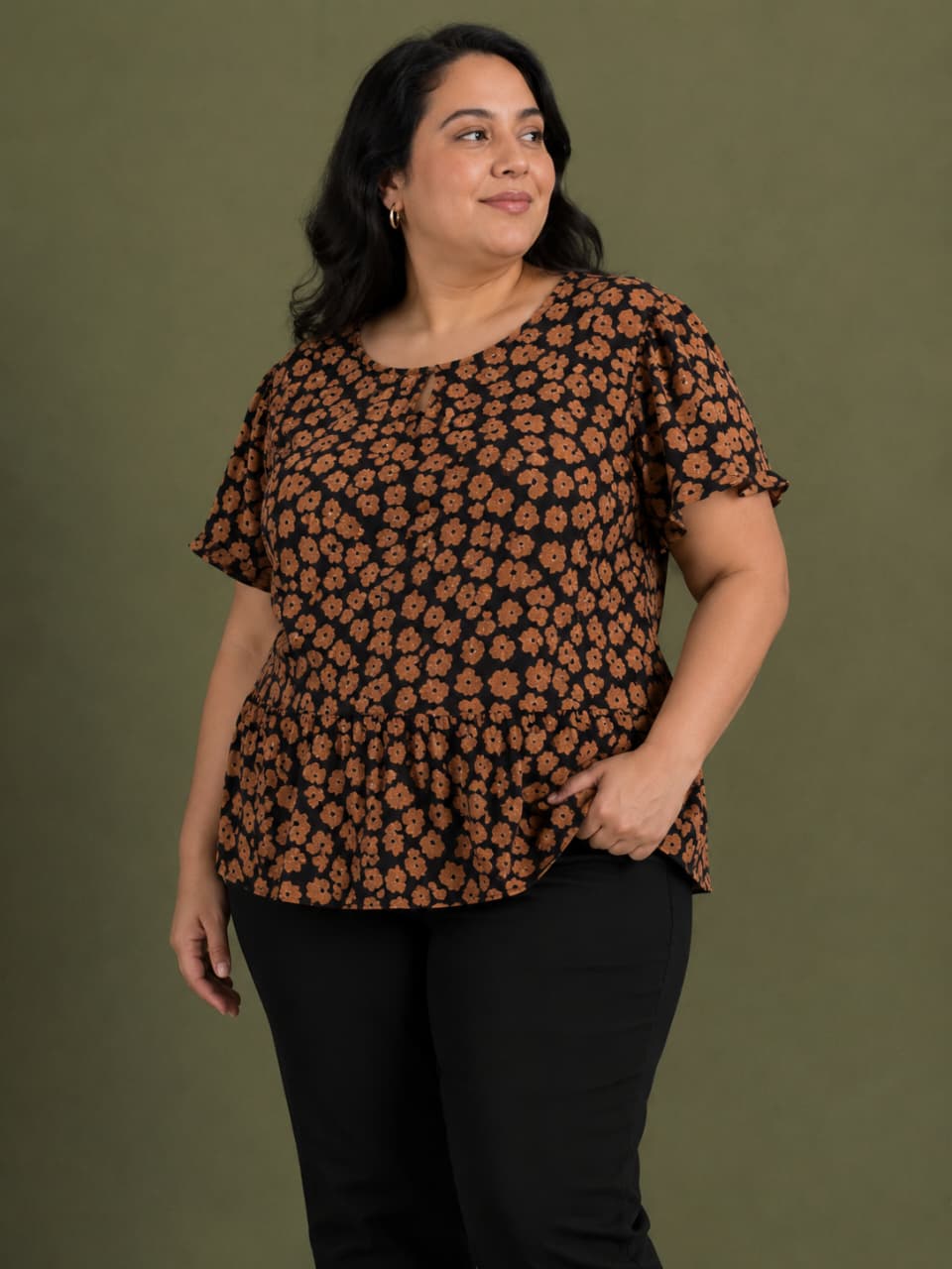 Blusa peplum