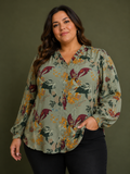 Blusa manga larga