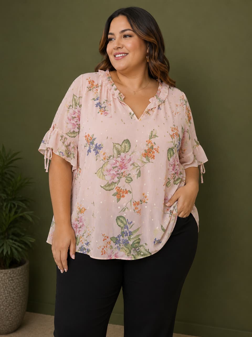 Blusa floral