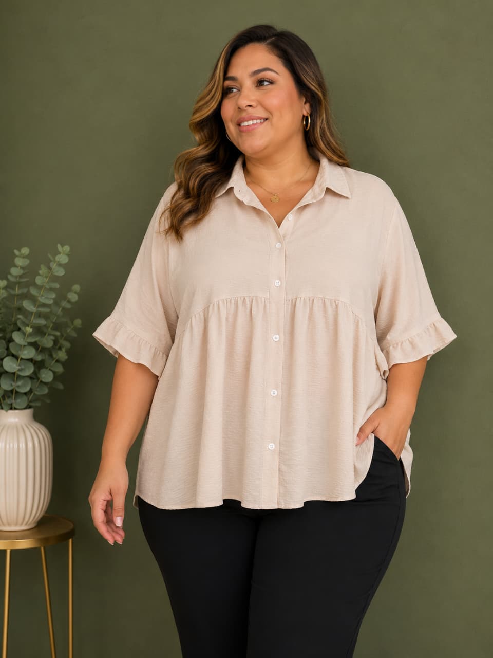 Blusa Beige